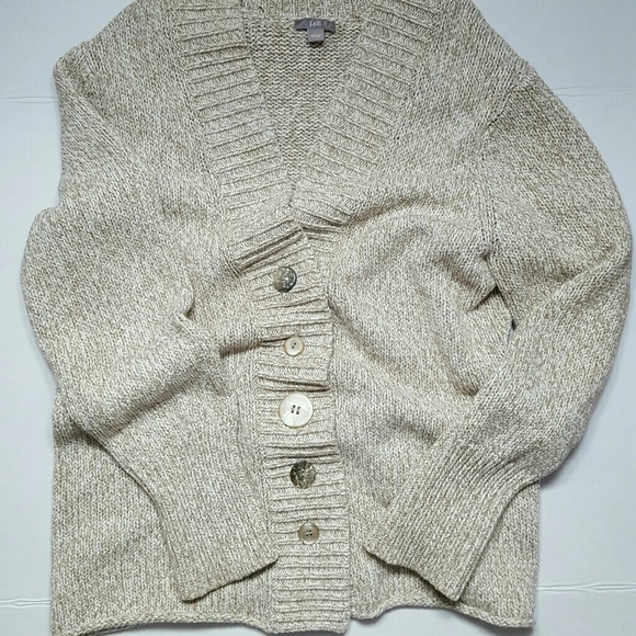 J. Jill Sweaters - J Jill Oatmeal cardigan like new
